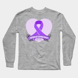 World Lupus Day - Lupus Awareness Long Sleeve T-Shirt